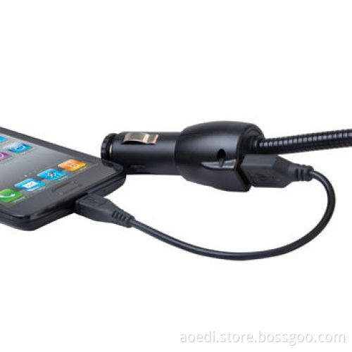 Car MP3 player with 360° rotatable handle and car charger optional line-in function AD-915